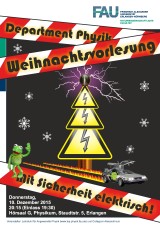 Zum Artikel "Weihnachtsvorlesung am Department Physik"