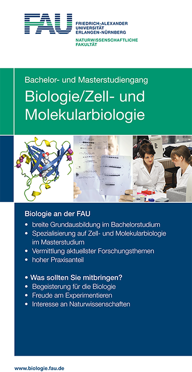 4-Screen Studiengang Biologie (Bild: FAU)