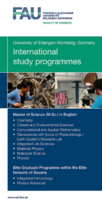 4-Screen "International study programmes" (Bild: FAU)