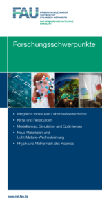 4-Screen "Schwerpunkte in der Forschung (Bild: FAU, Fotolia)