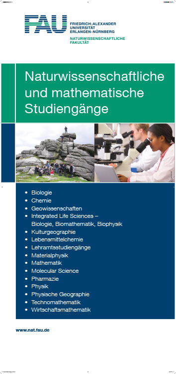 4-Screen "Studiengänge" (Bild: FAU)