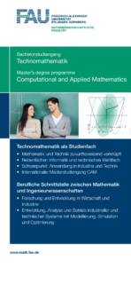 4-Screen Studiengang Technomathematik (Bild: FAU, Fotolia)