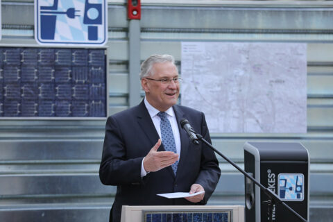 Minister Joachim Herrmann (Foto: Johannes Jahn)