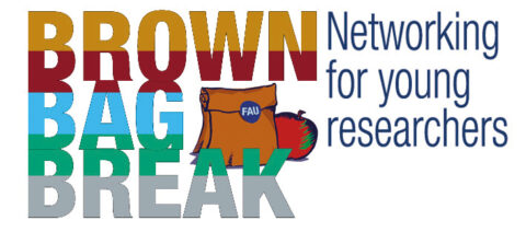 Grafik mit folgendem Text: Brown Bag Break - Networking for young researchers