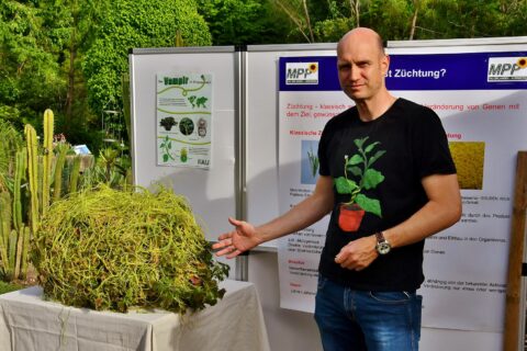 Zum Artikel "Führung am 24.7.22 im Botanischen Garten: Schmarotzer und Parasiten in der Pflanzenwelt"