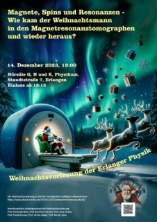 Zum Artikel "Weihnachtsvorlesung der Erlanger Physik am 14.12.2023"