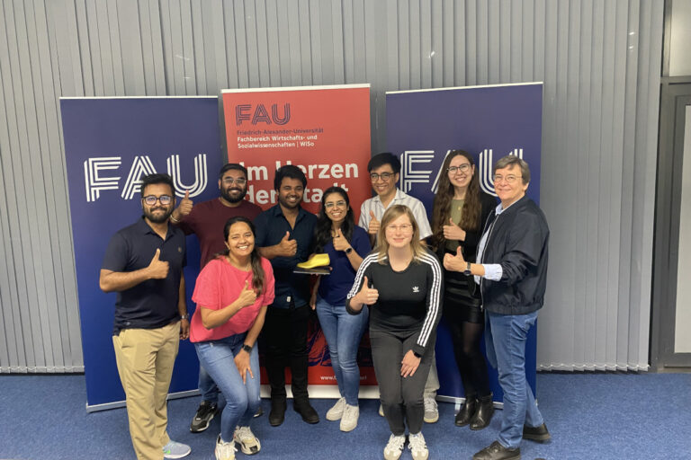 Data Science-Studierende gewinnen die Franconian Data Science League